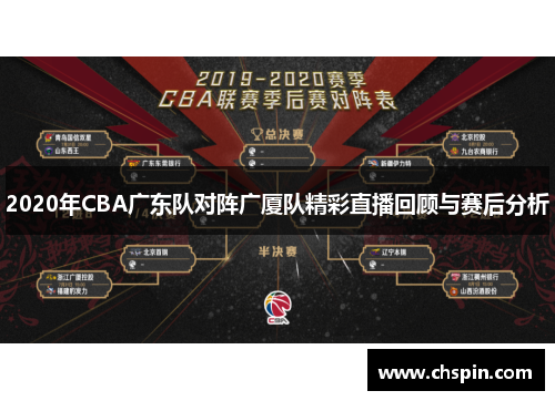 2020年CBA广东队对阵广厦队精彩直播回顾与赛后分析